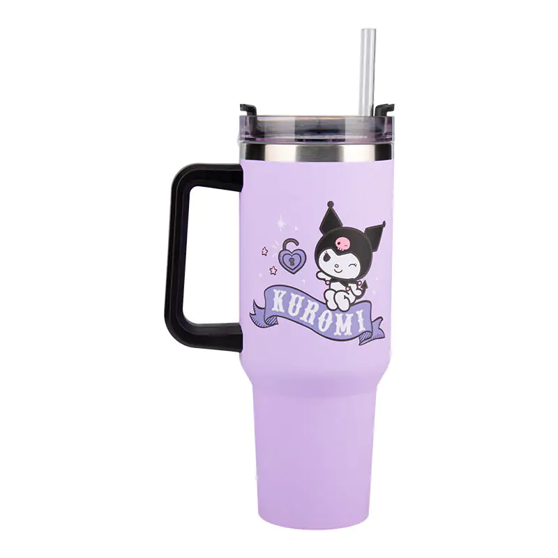 Hello Kitty Kuromi utazópohár bögre 1200ml termékfotó