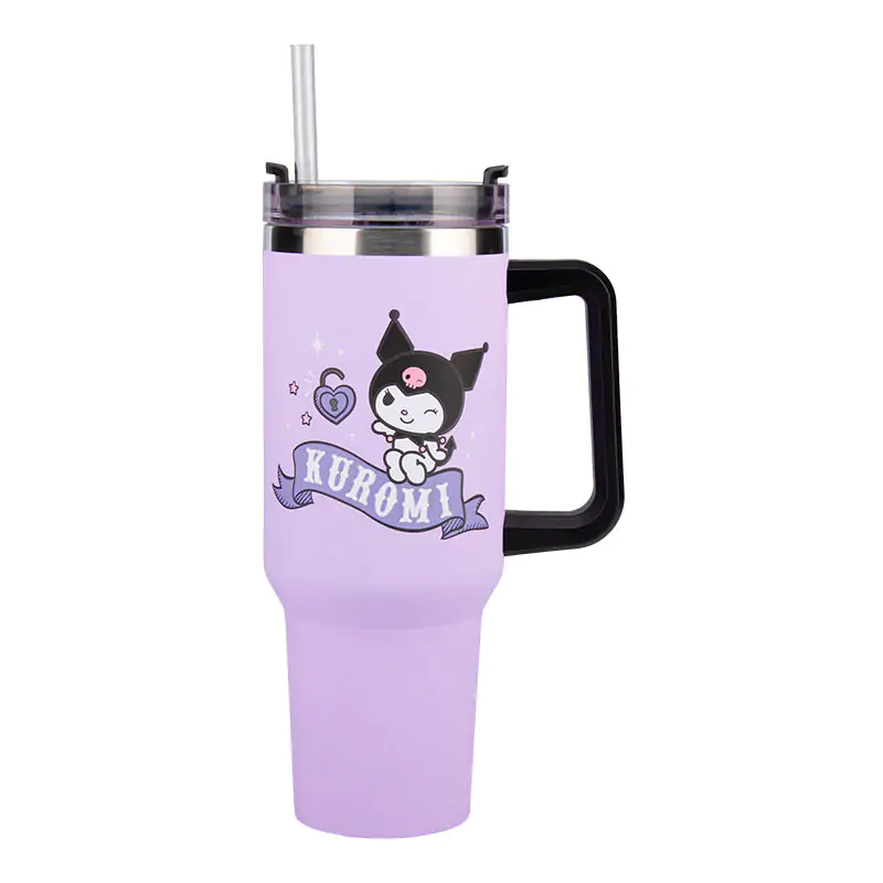 Hello Kitty Kuromi utazópohár bögre 1200ml termékfotó