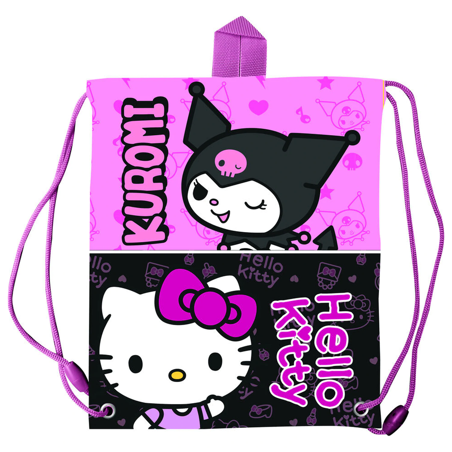 Hello Kitty & Kuromi uzsonnás táska 30cm termékfotó
