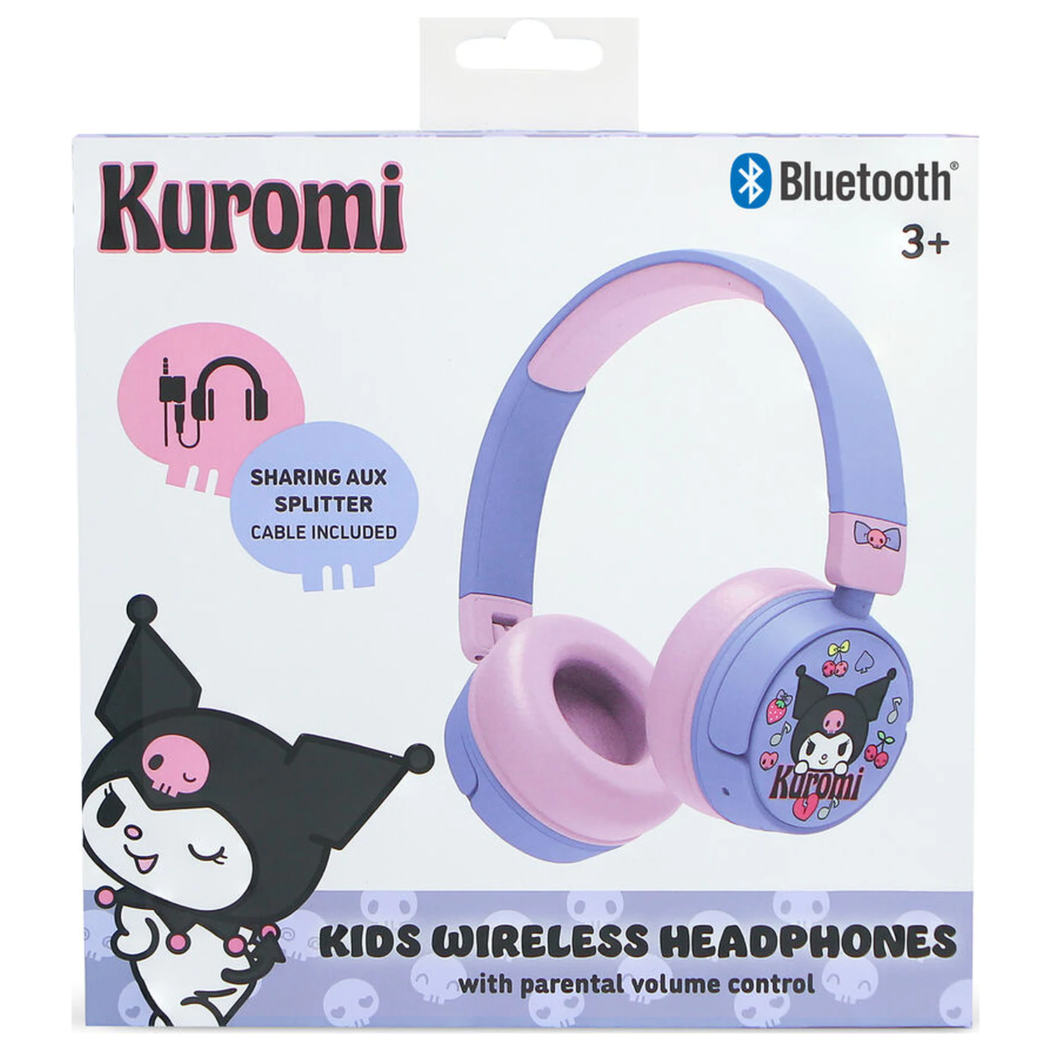 Hello Kitty Kuromi vezeték nélküli gyerek fejhallgató fülhallgató termékfotó