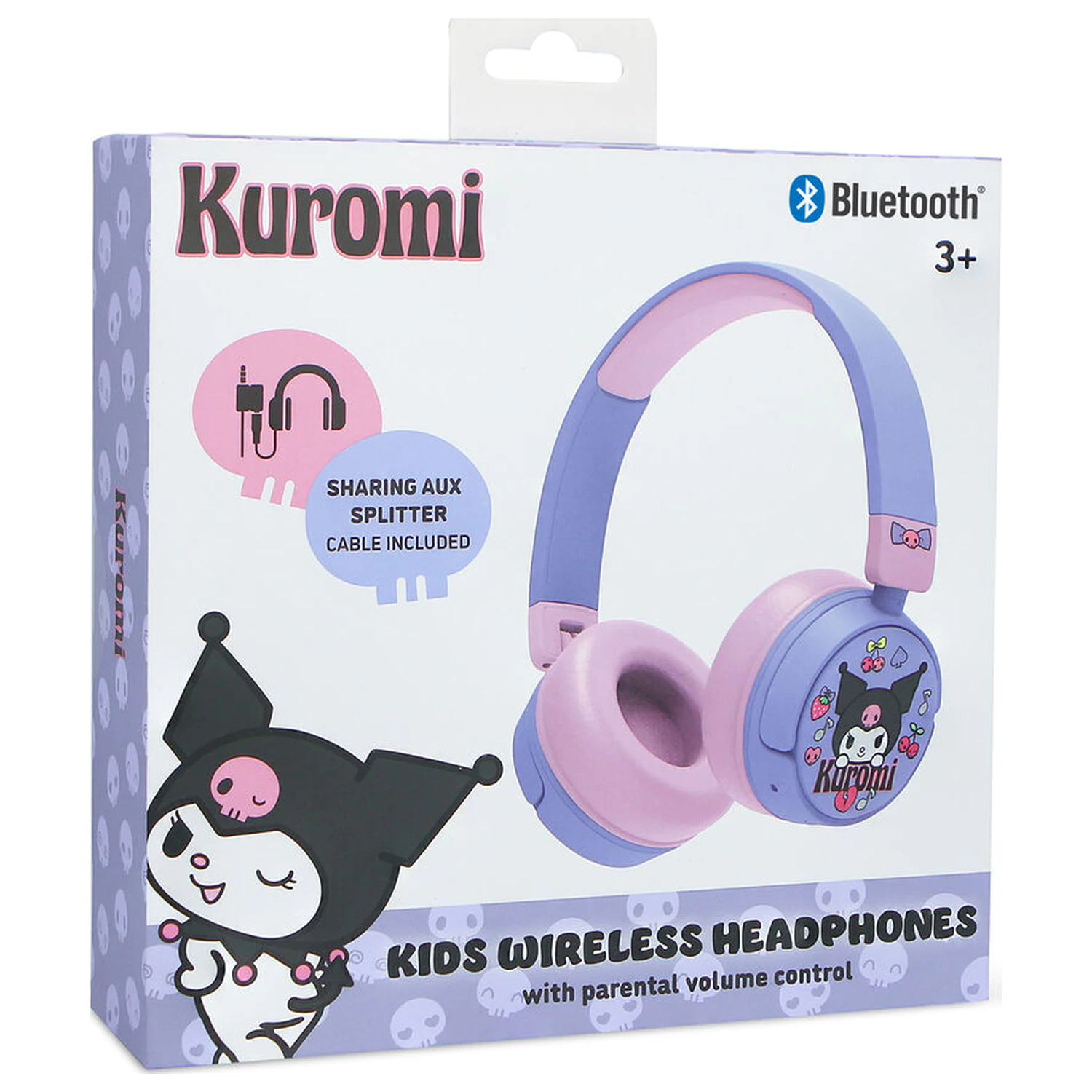 Hello Kitty Kuromi vezeték nélküli gyerek fejhallgató fülhallgató termékfotó