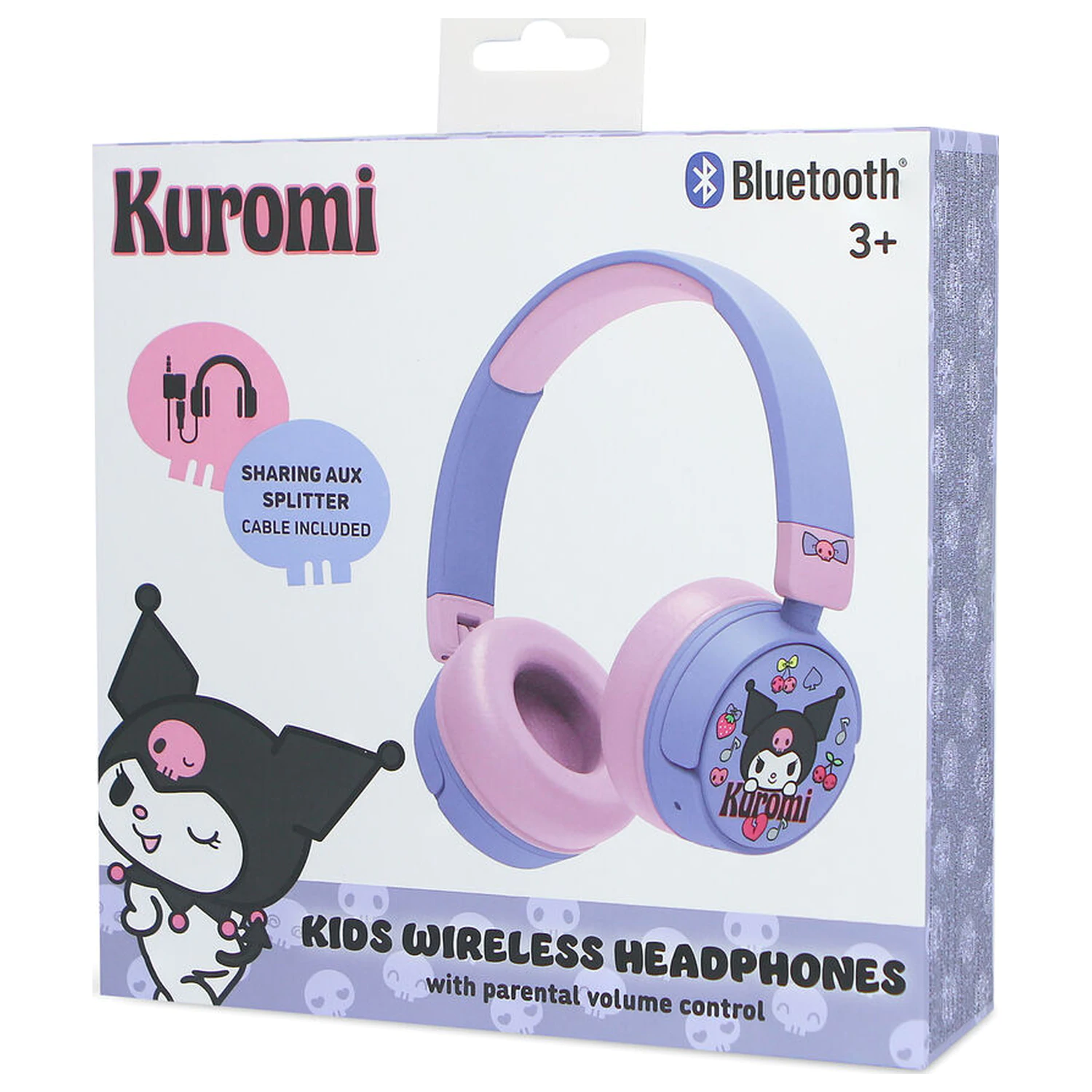 Hello Kitty Kuromi vezeték nélküli gyerek fejhallgató fülhallgató termékfotó