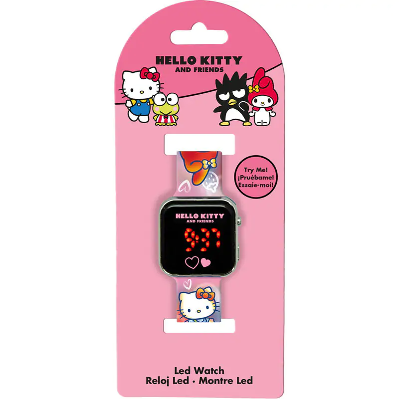 Hello Kitty Led-es karóra termékfotó