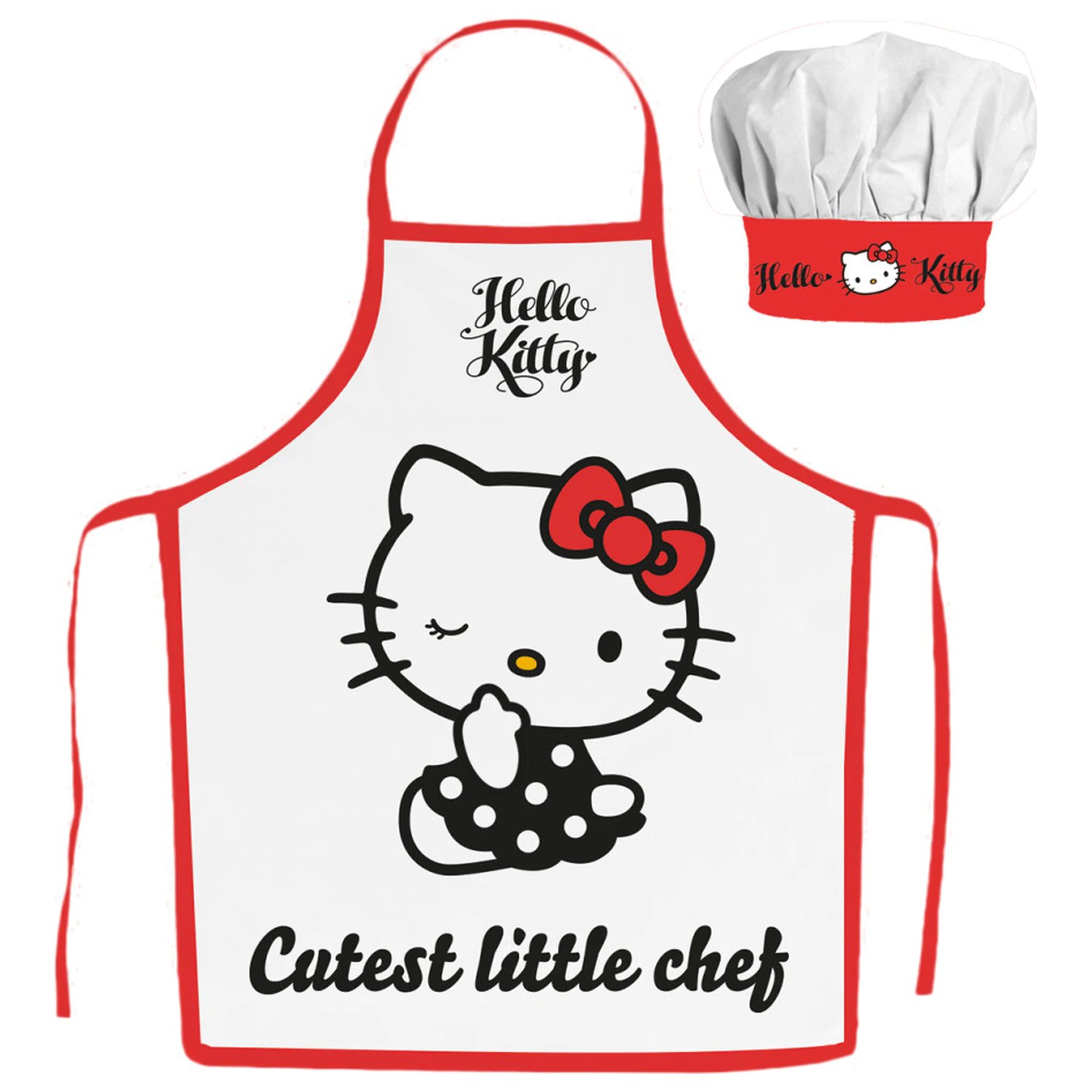 Hello Kitty Little Chef gyerek kötény 2 darabos szett termékfotó