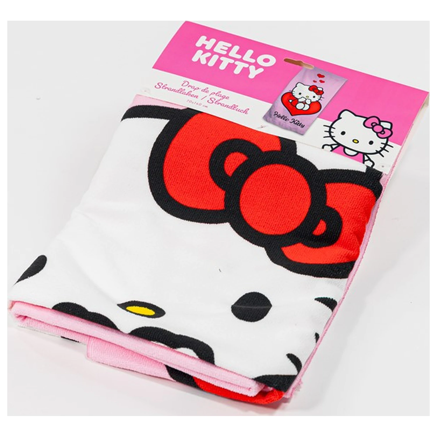 Hello Kitty Love törölköző 70x140cm termékfotó