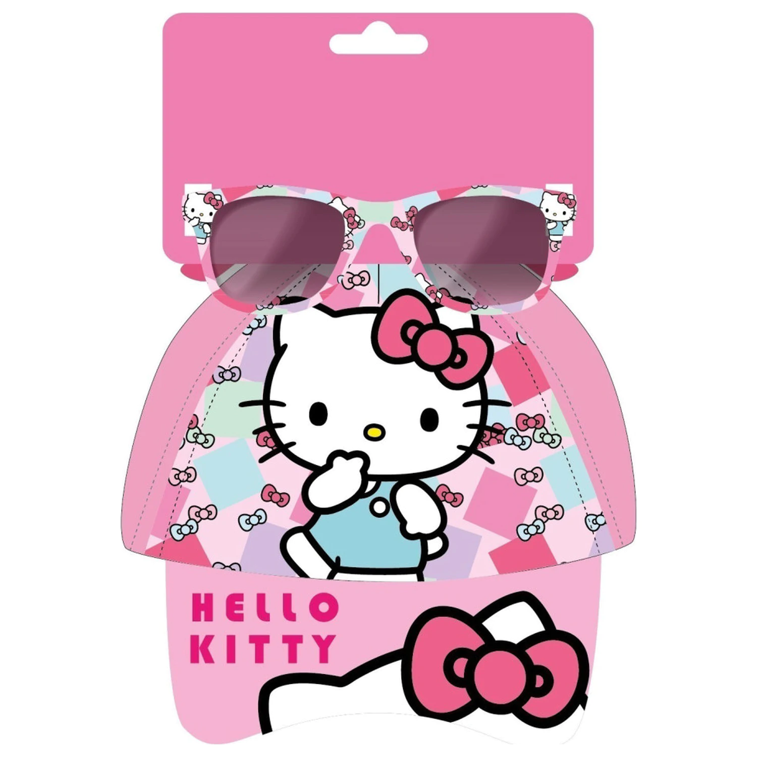 Hello Kitty Lovely Day napszemüveg és baseball sapka szett termékfotó