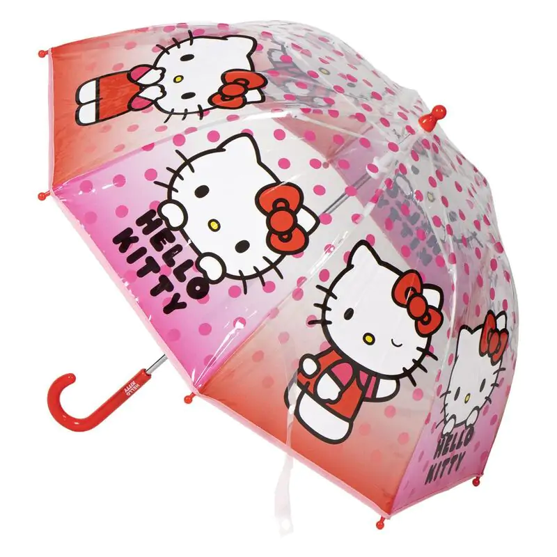 Hello Kitty manuális esernyő termékfotó