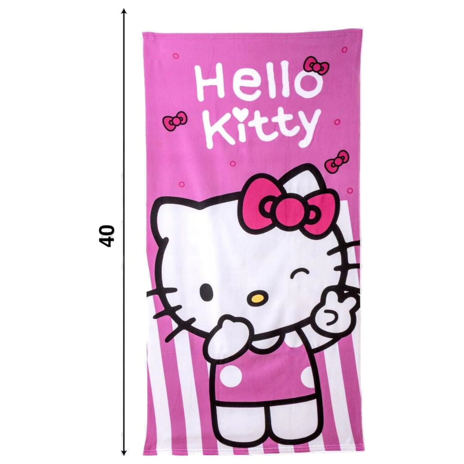 Hello Kitty mikroszálas törölköző termékfotó