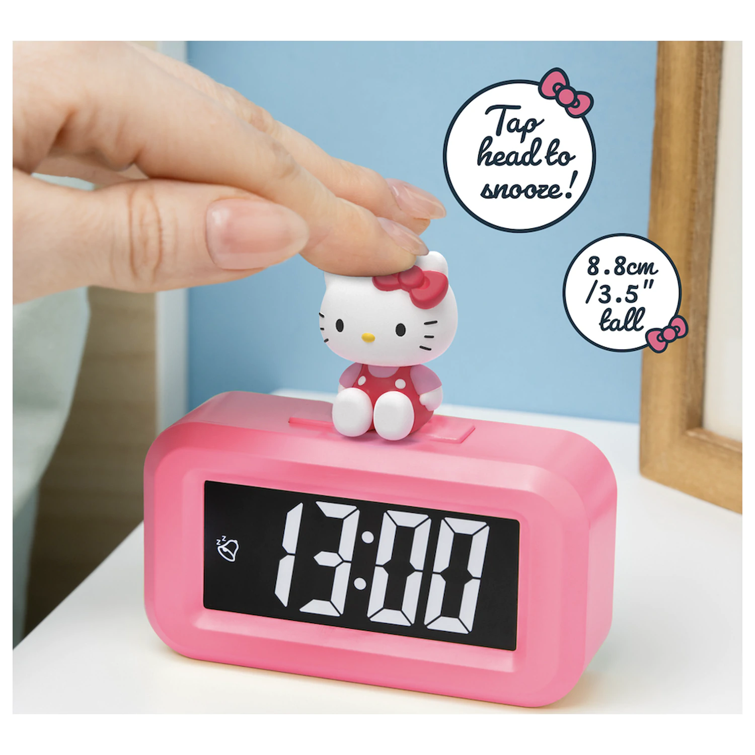 HELLO KITTY Mini figura ébresztőóra termékfotó