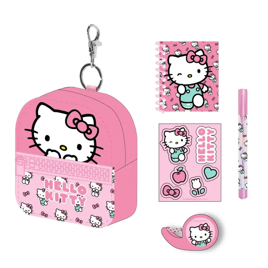 Hello Kitty mini táska és írószer csomag termékfotó