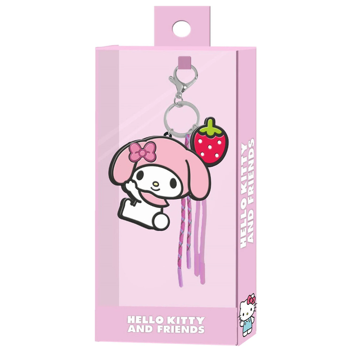 Hello Kitty My Melody charm kulcstartó termékfotó