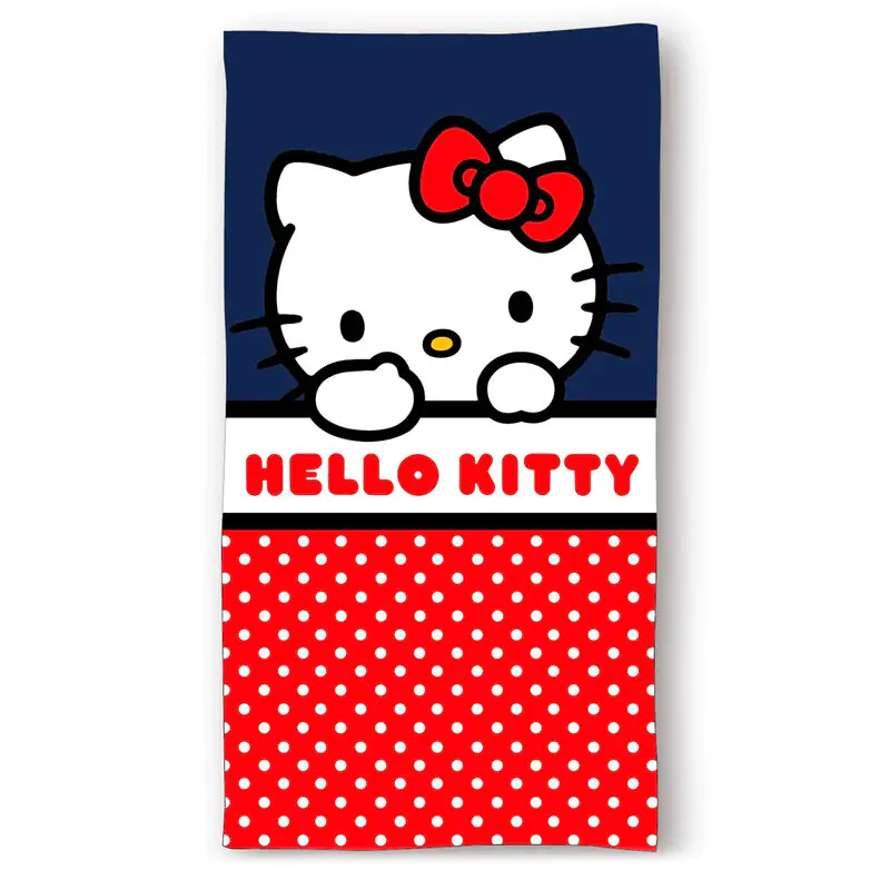 Hello Kitty pamut strand törölköző termékfotó