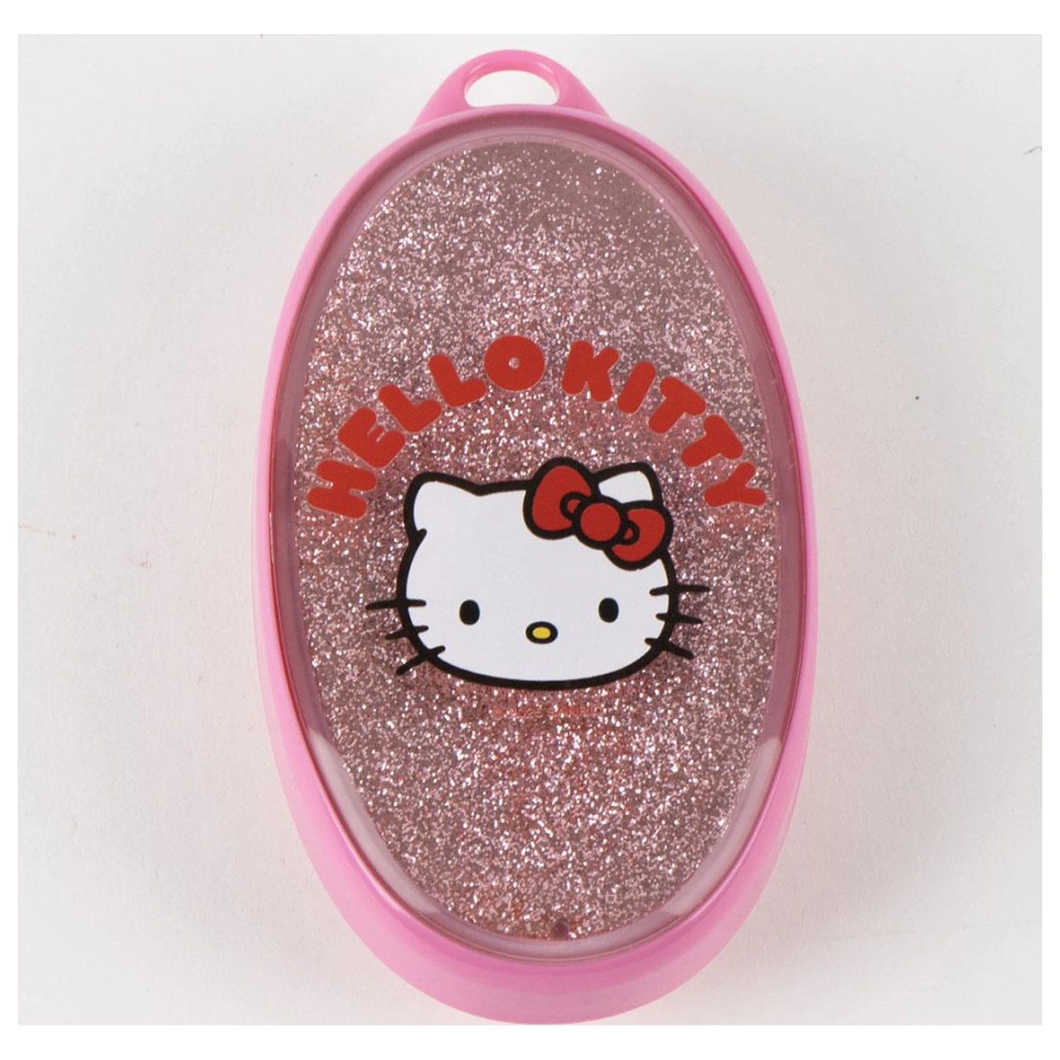 Hello Kitty Pink csillámos hajkefe, fésű 13 cm termékfotó