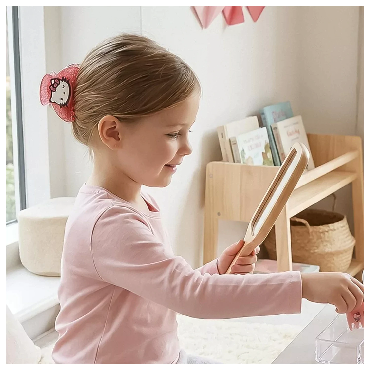 Hello Kitty Pink hajcsat szett 5 db-os termékfotó