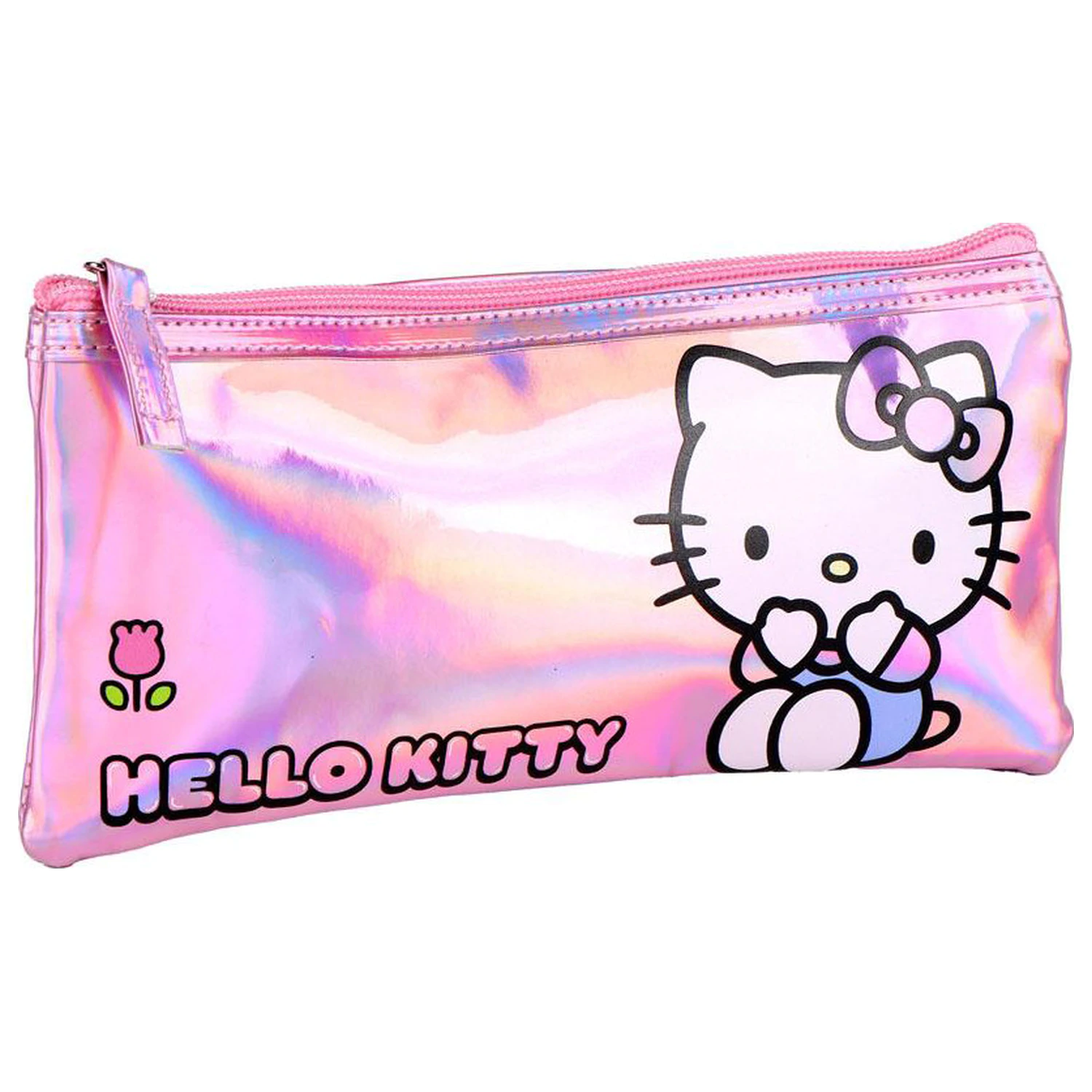 Hello Kitty Pink Iridescent gyerek neszeszer, tolltartó termékfotó
