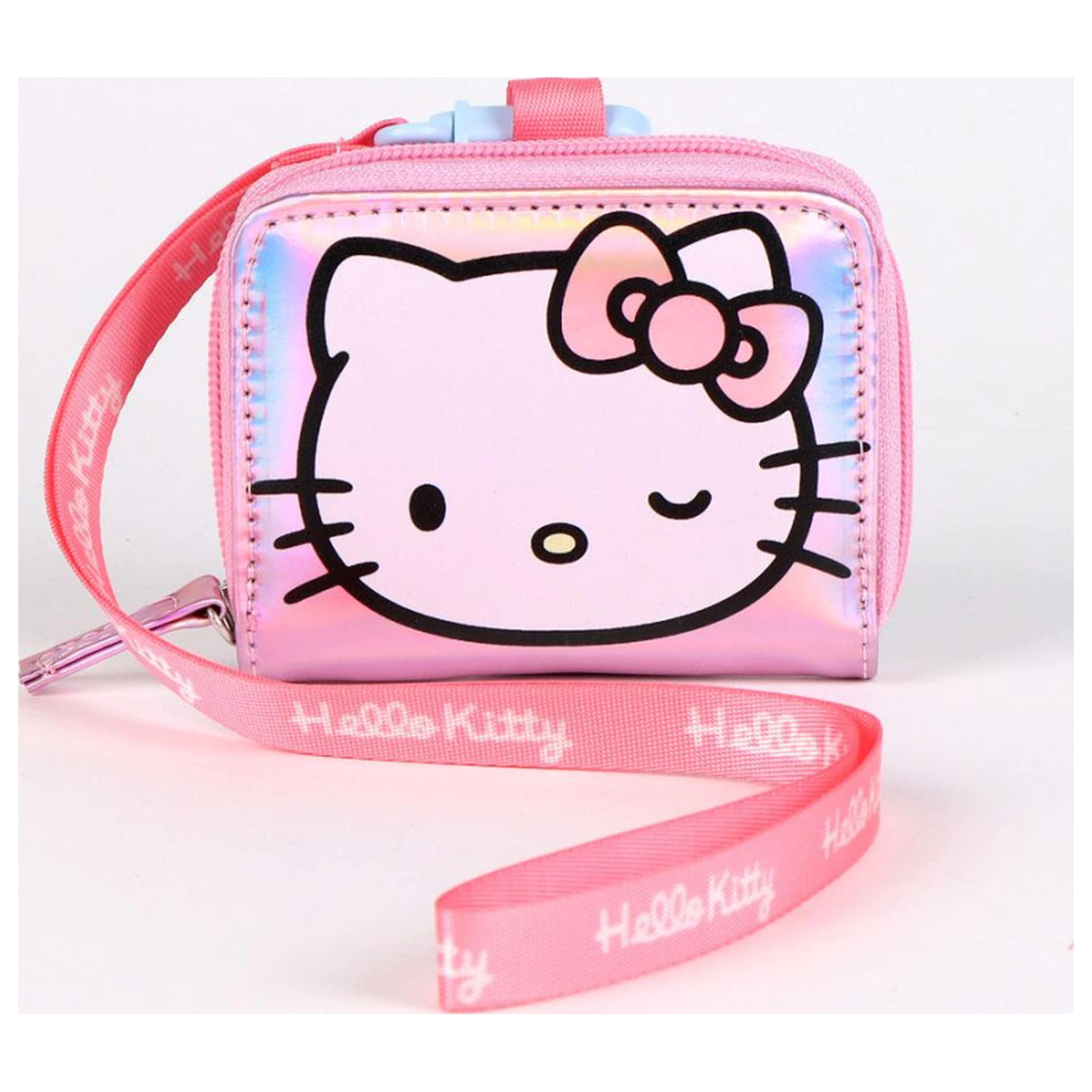 Hello Kitty Pink Iridescent pénztárca termékfotó