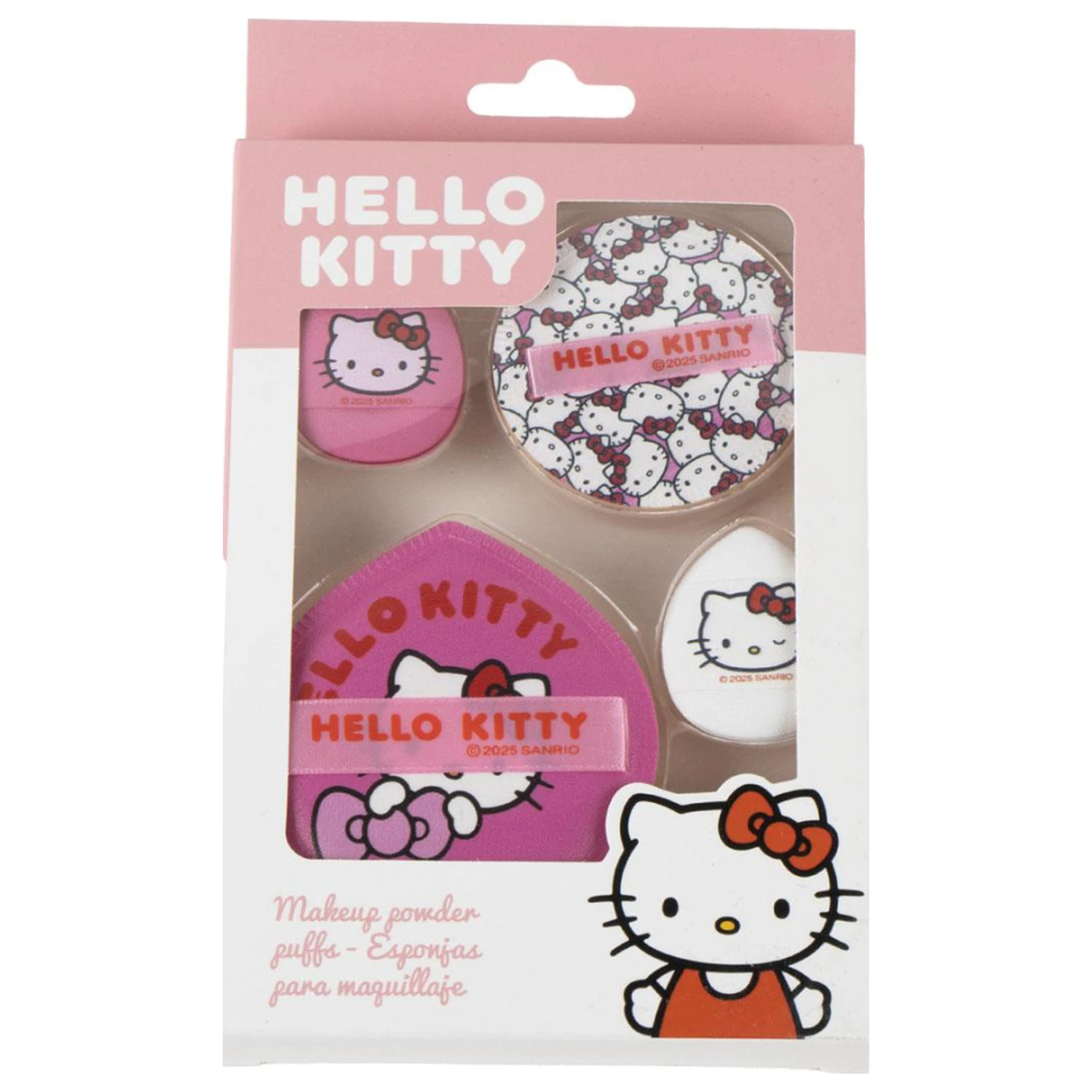 Hello Kitty Pink sminkszivacs szett 4 db-os termékfotó