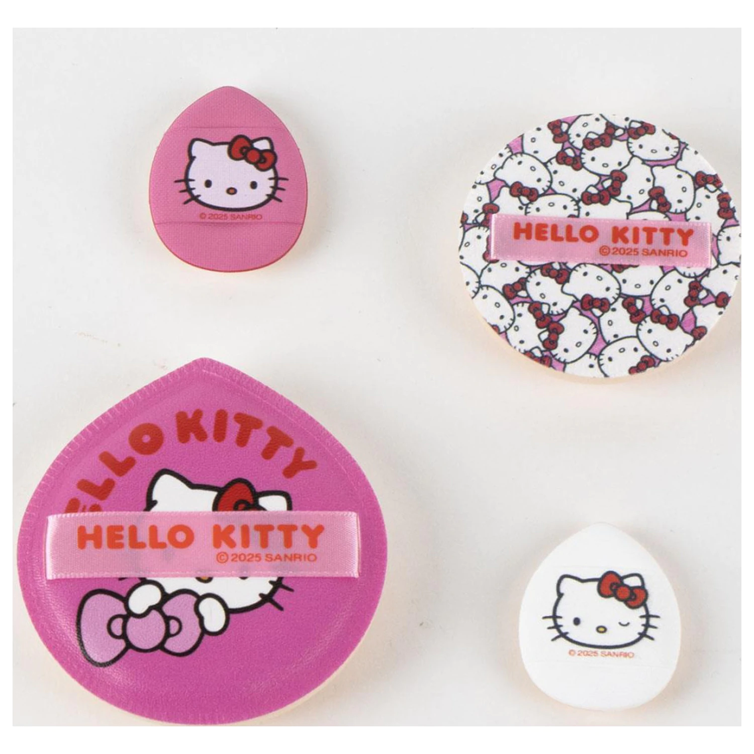 Hello Kitty Pink sminkszivacs szett 4 db-os termékfotó