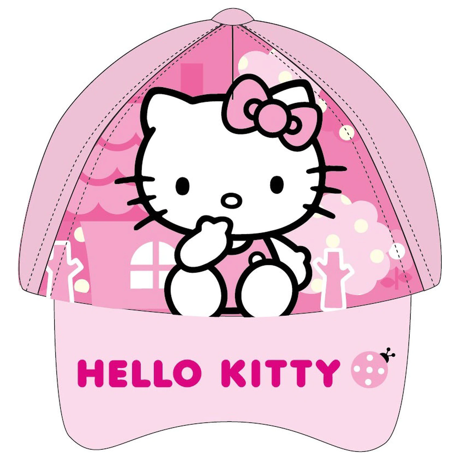 Hello Kitty Pink Town gyerek baseball sapka 53 cm termékfotó