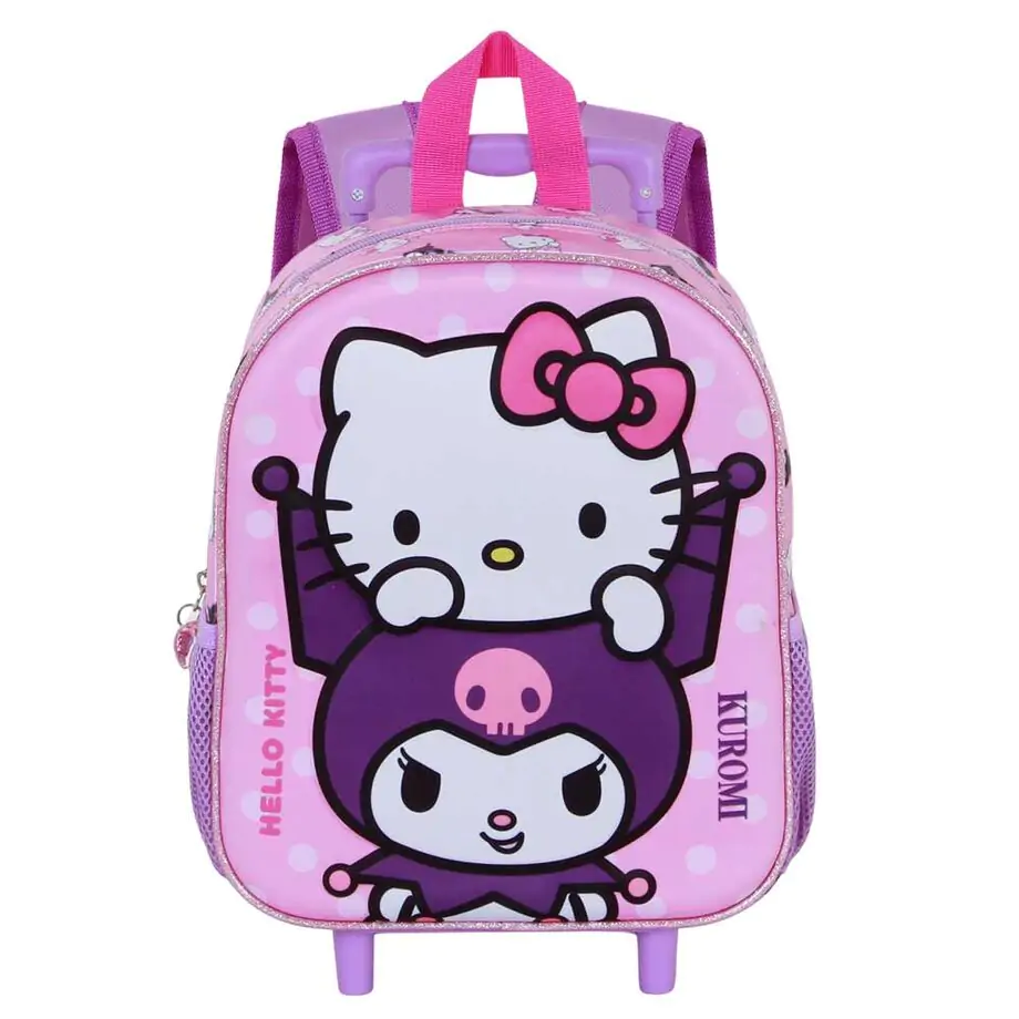 Hello Kitty Playful 3D gurulós táska 34cm termékfotó