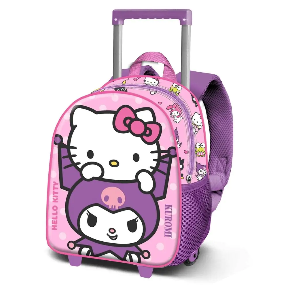 Hello Kitty Playful 3D gurulós táska 34cm termékfotó