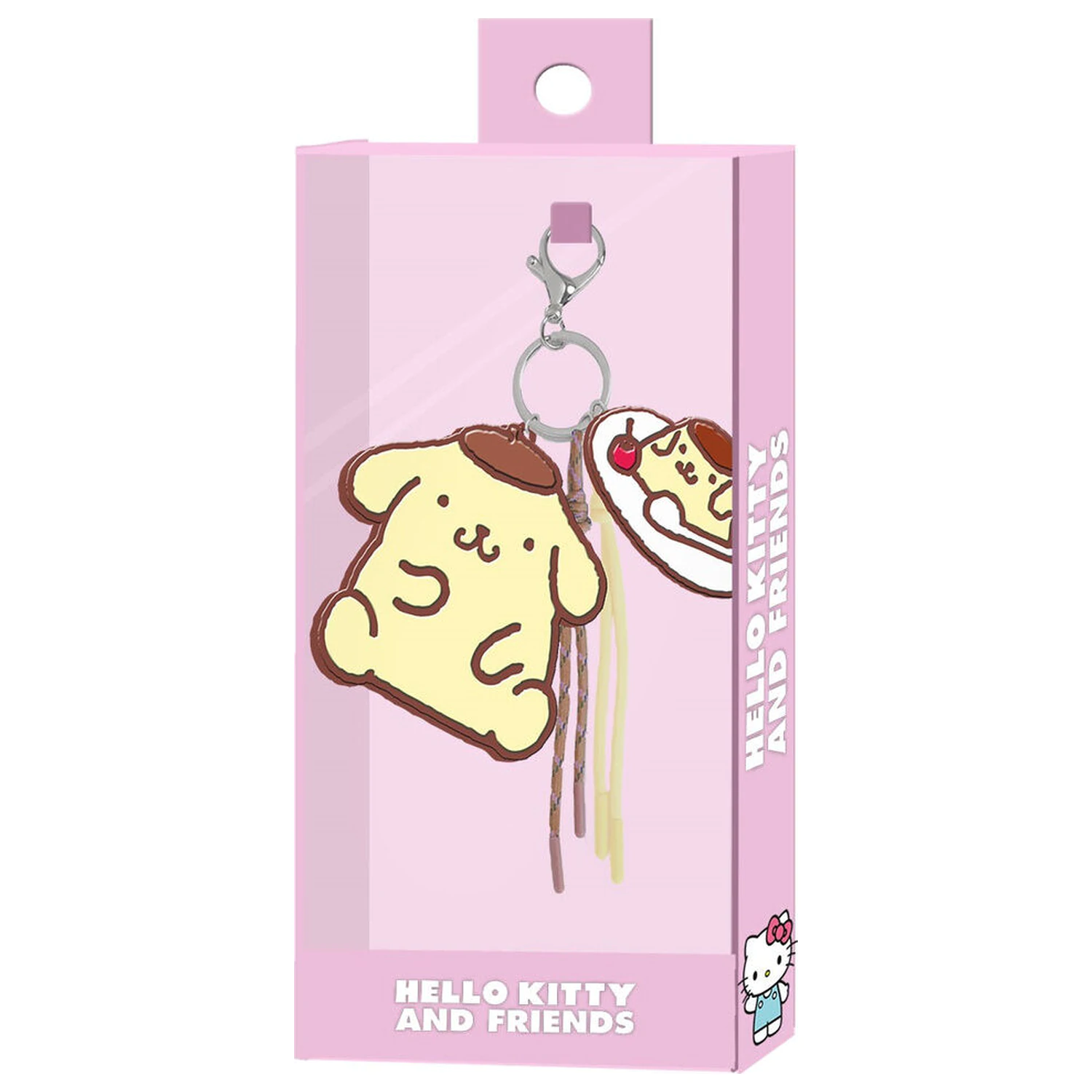 Hello Kitty Pompompurin charm kulcstartó termékfotó