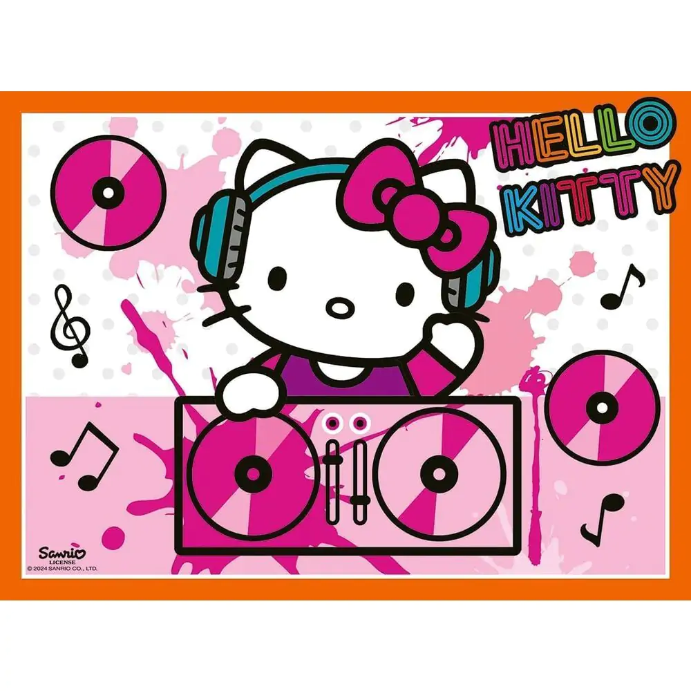 Hello Kitty puzzle 12-16-20-24db-os termékfotó