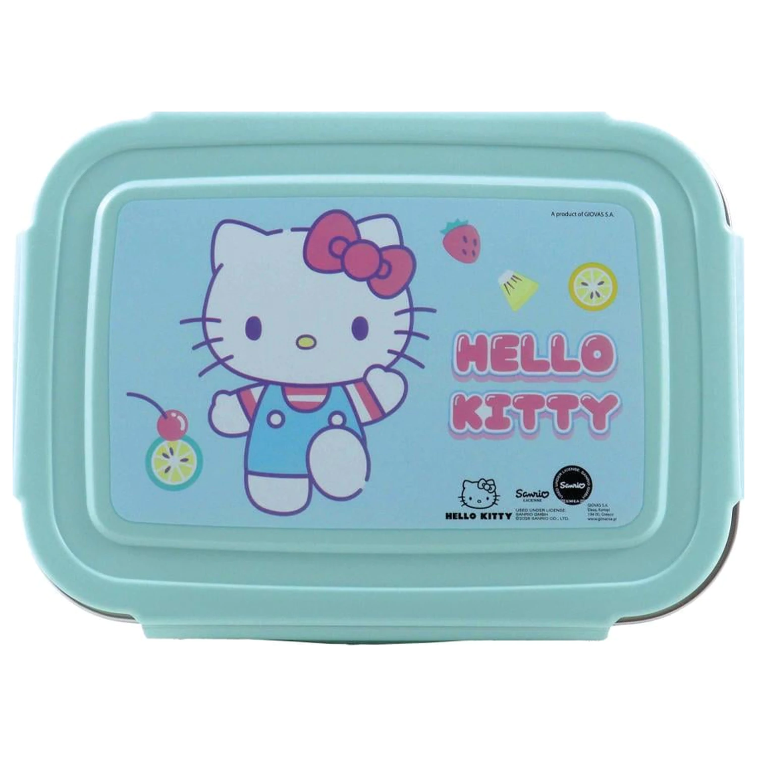 Hello Kitty rozsdamentes acél uzsonnás doboz  termékfotó
