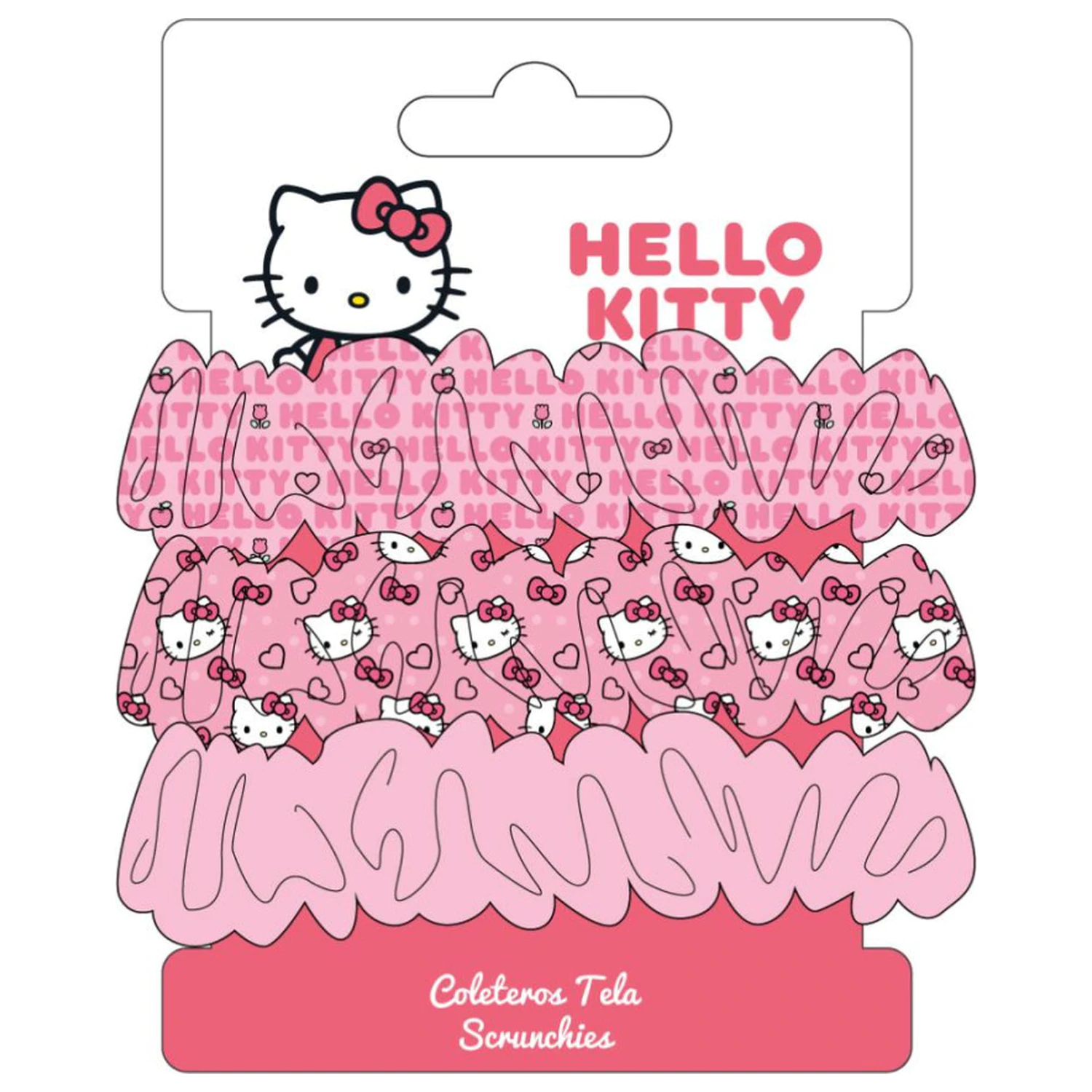 Hello Kitty Scrunchie hajgumi szett 3 db-os termékfotó