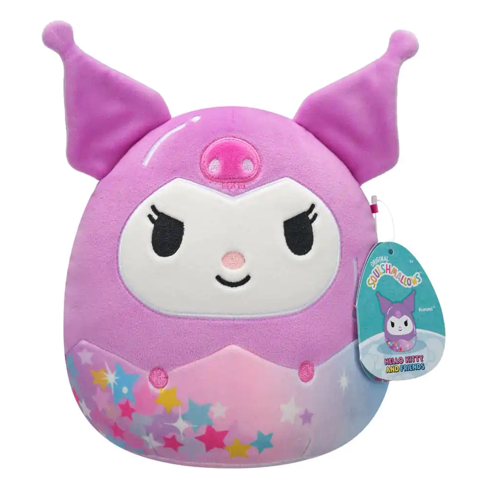 Hello Kitty Squishmallows Star Shine Kuromi plüss figura 25 cm termékfotó