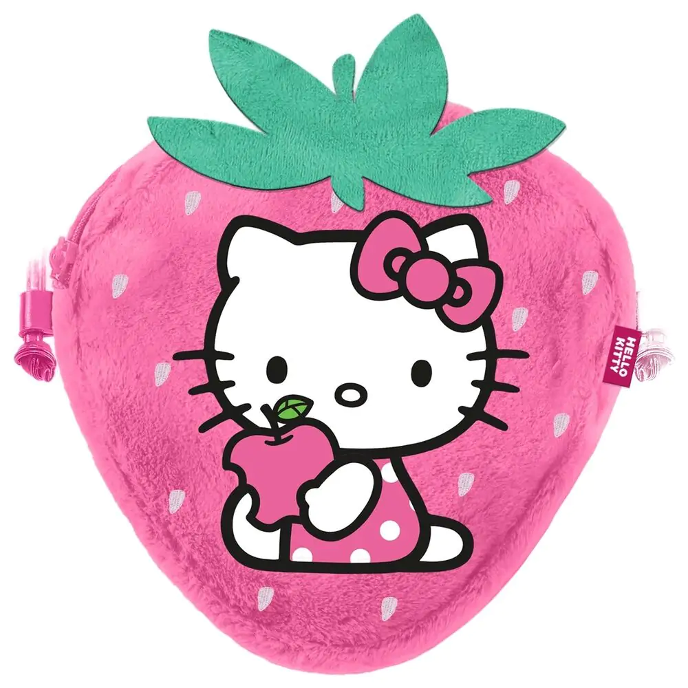 Hello Kitty Strawberry plüss táska termékfotó