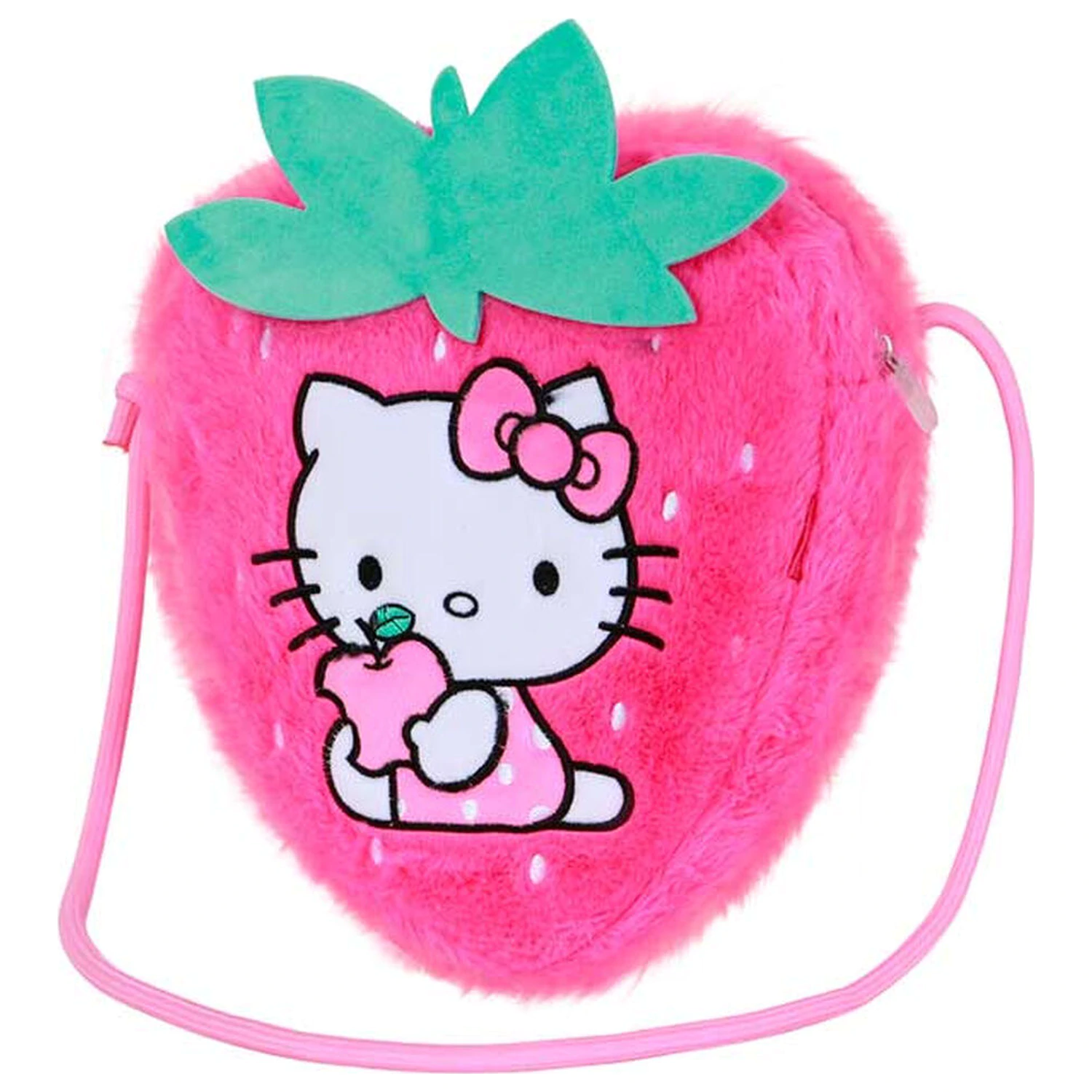 Hello Kitty Strawberry plüss táska termékfotó