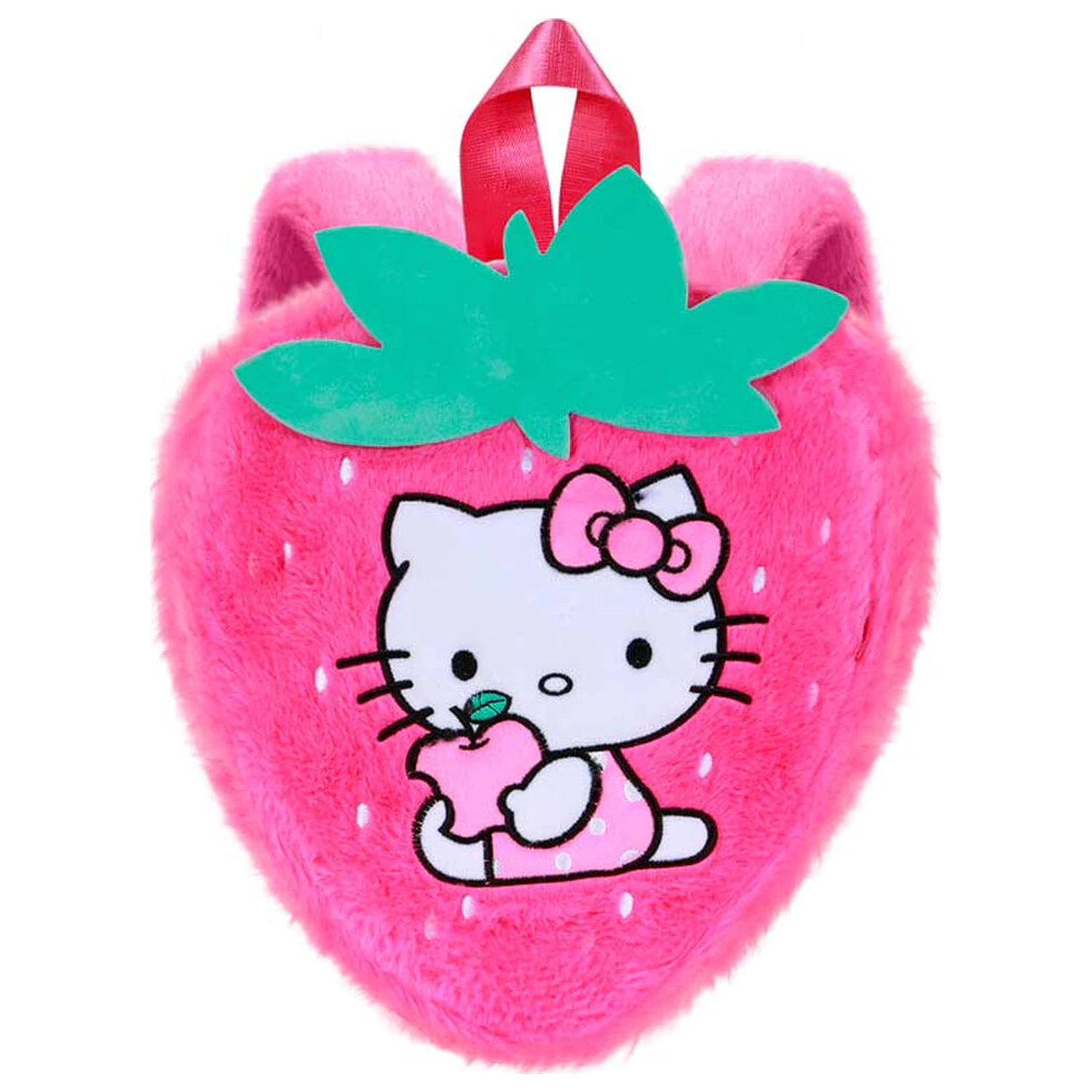 Hello Kitty Strawberry plüss táska hátizsák termékfotó