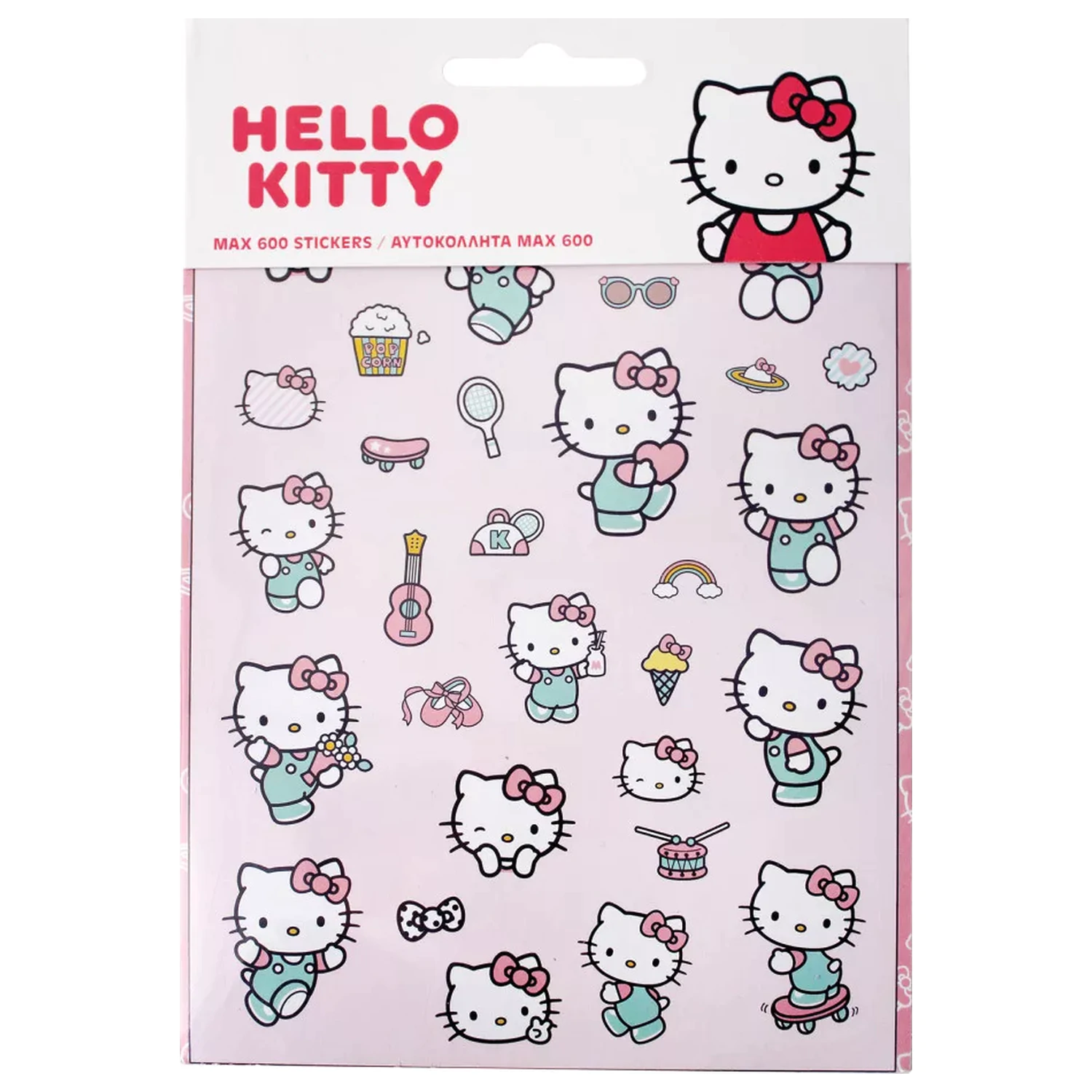 Hello Kitty Summer 600 darabos matrica szett termékfotó