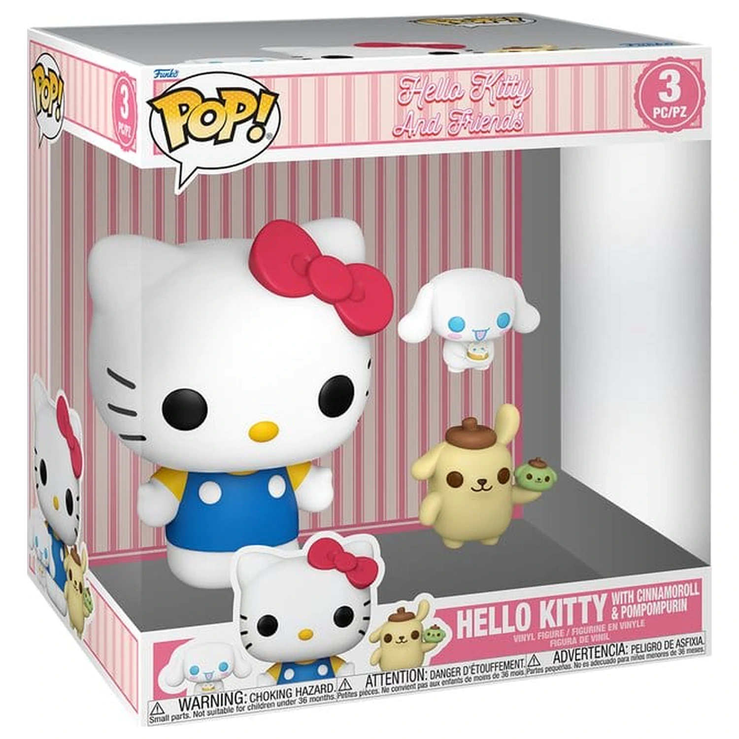 Hello Kitty Super Sized Jumbo Funko POP! 3 db-os figura csomag Bundle 25 cm termékfotó