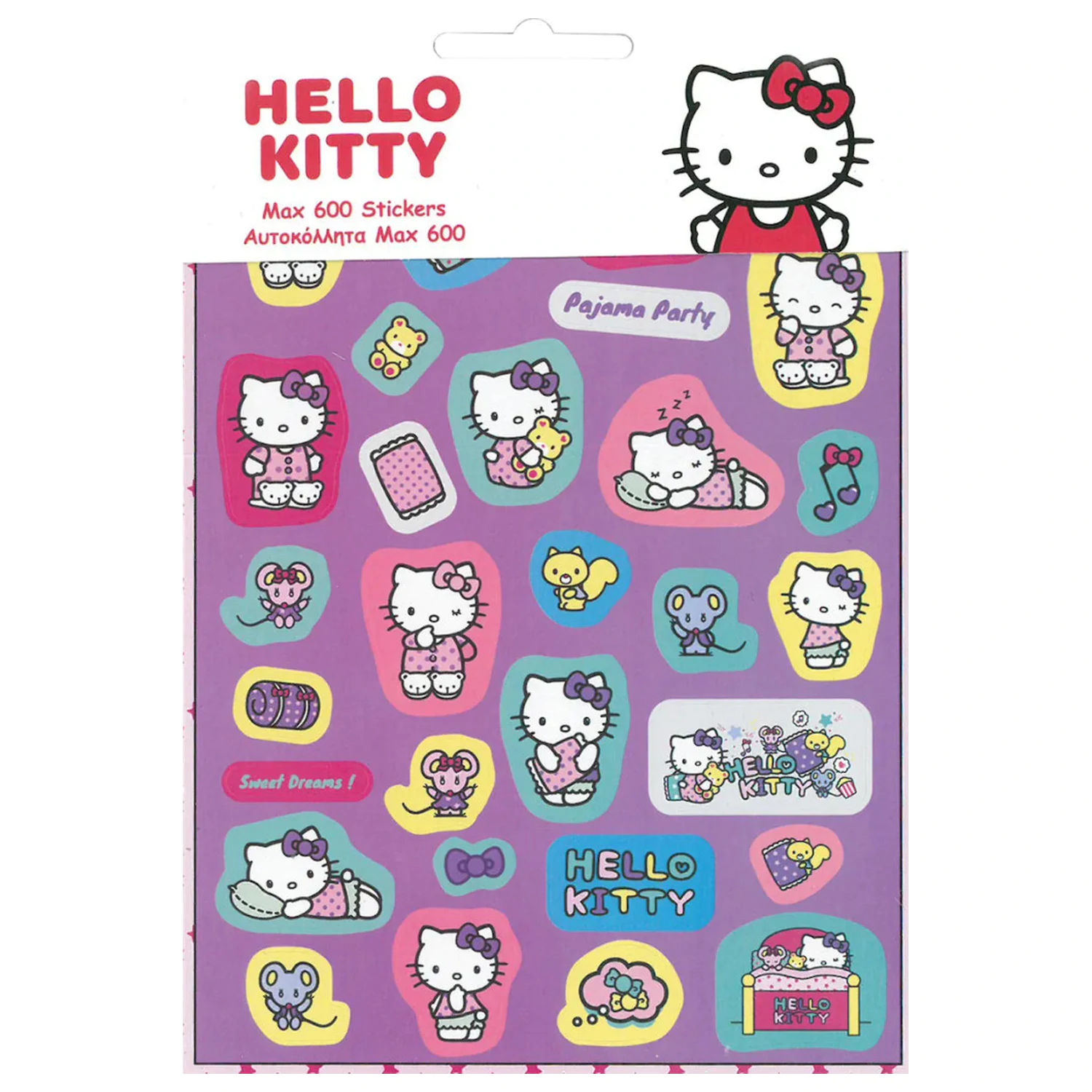 Hello Kitty Sweet 600 darabos matrica szett termékfotó