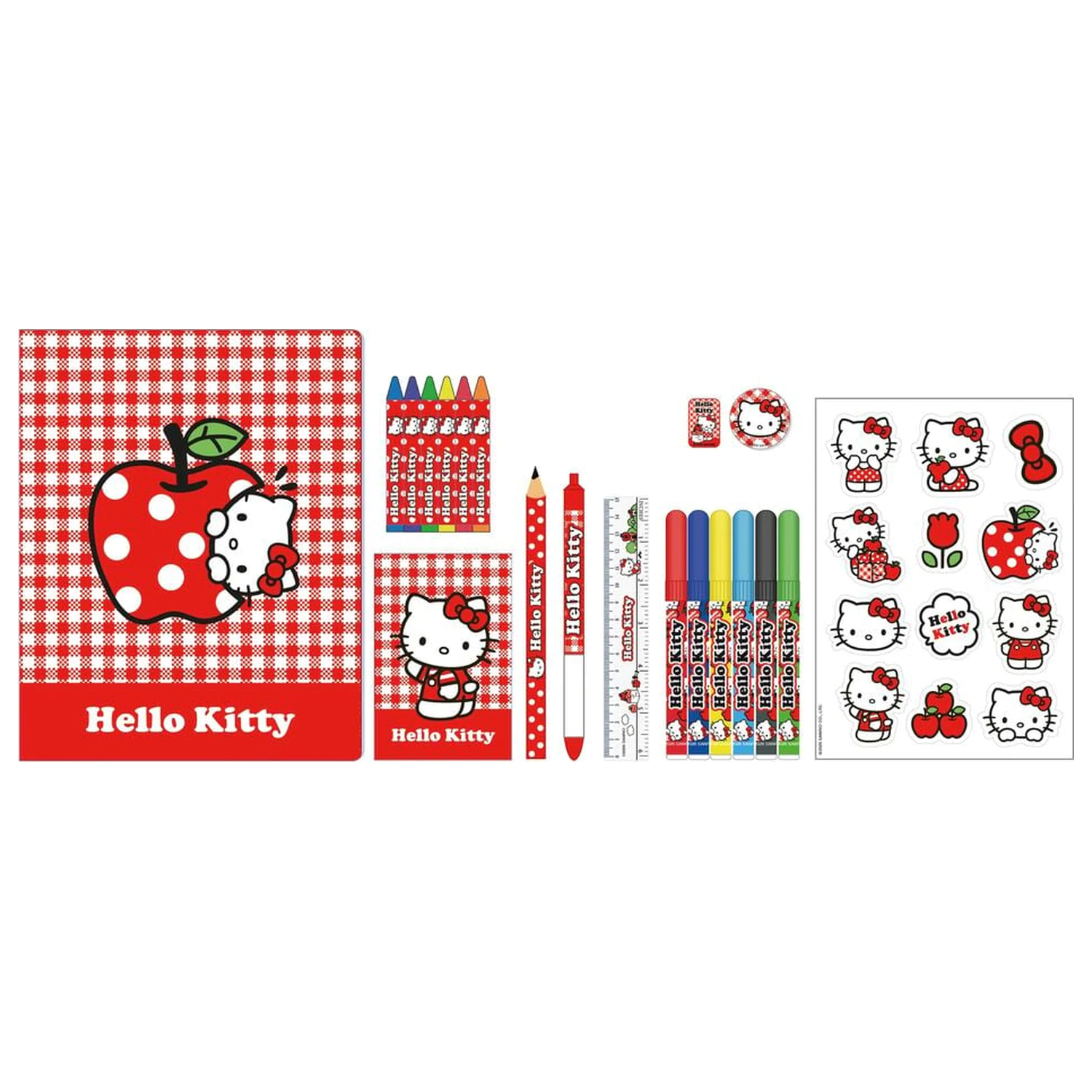 Hello Kitty színező csomag 31db-os termékfotó