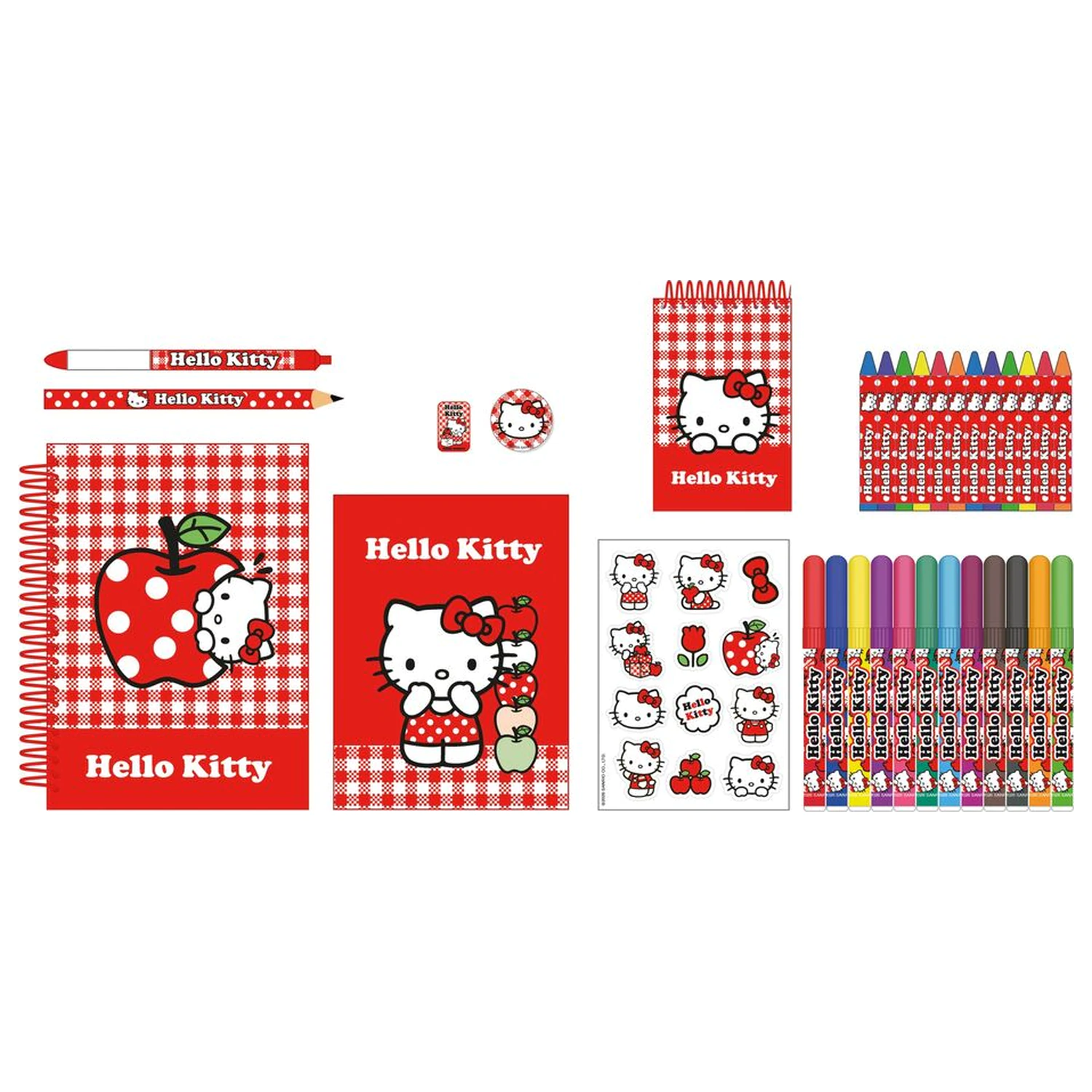 Hello Kitty színező csomag 43db-os termékfotó