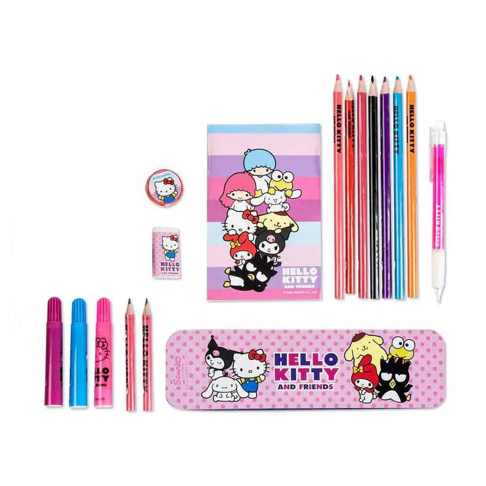 Hello Kitty színező írószer csomag termékfotó