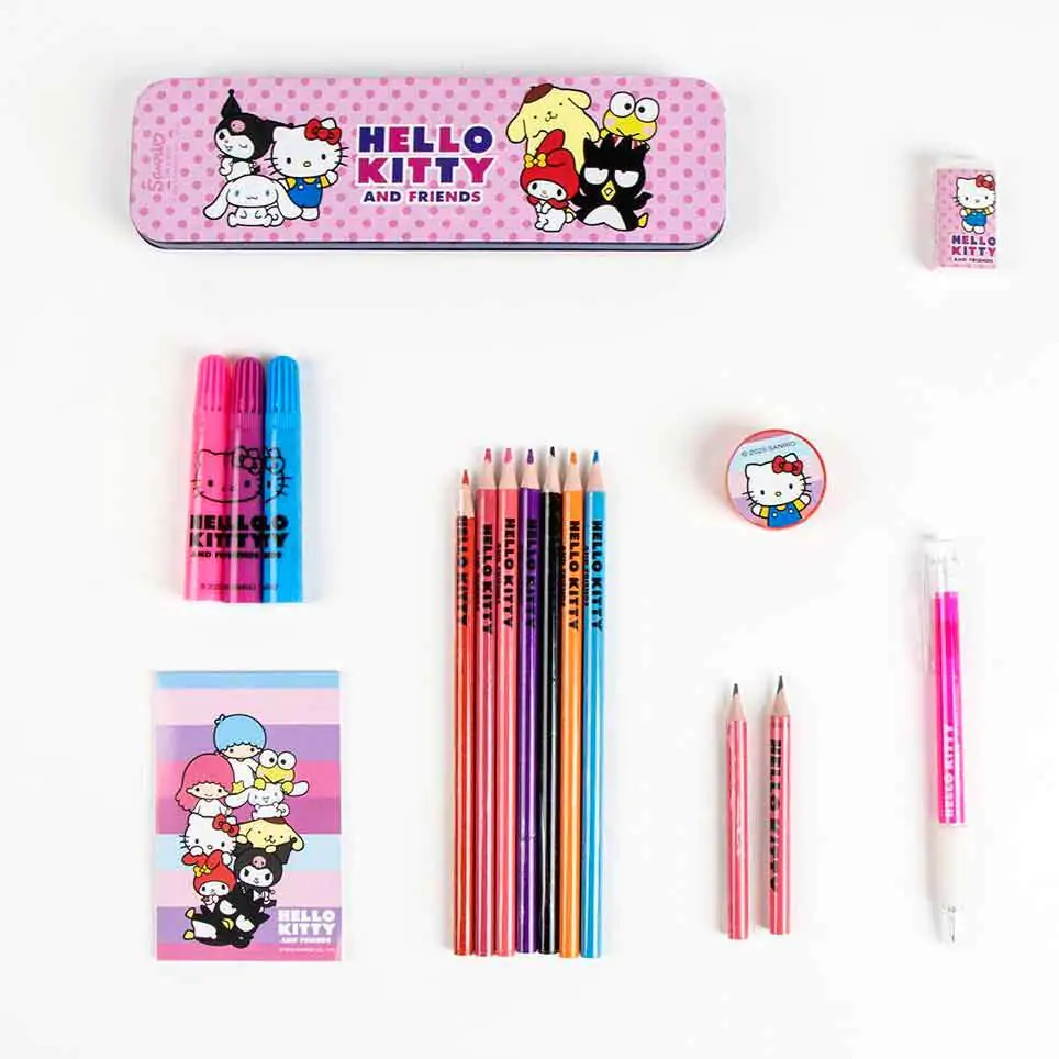 Hello Kitty színező írószer csomag termékfotó