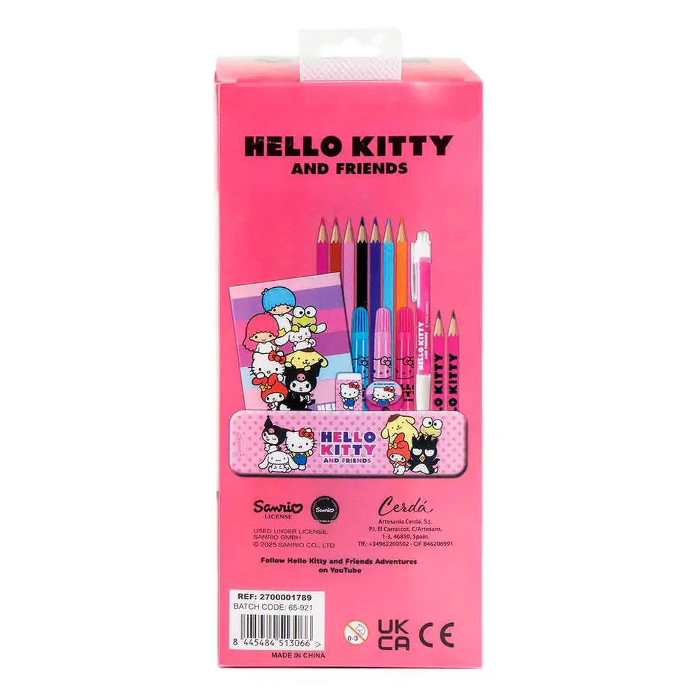Hello Kitty színező írószer csomag termékfotó