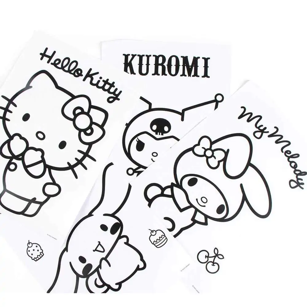 Hello Kitty színező írószer csomag termékfotó
