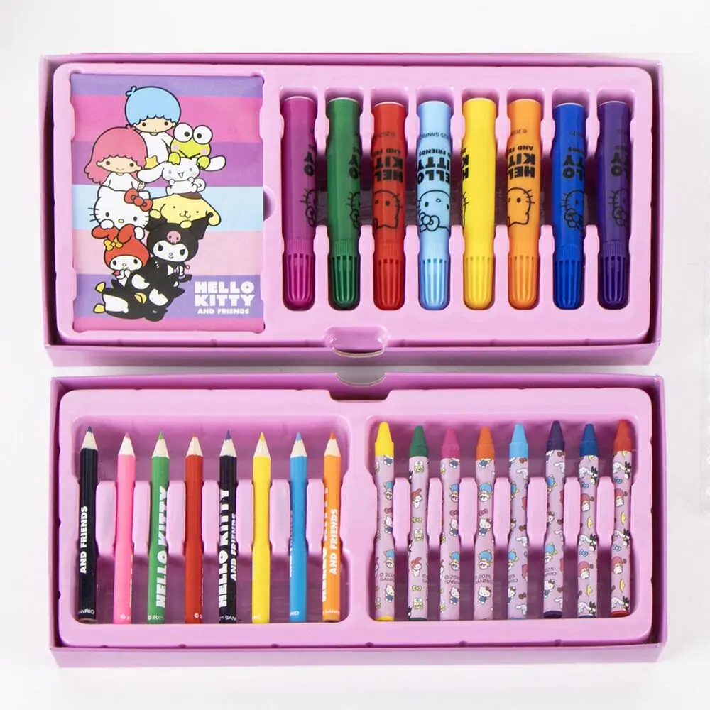 Hello Kitty színező írószer csomag termékfotó