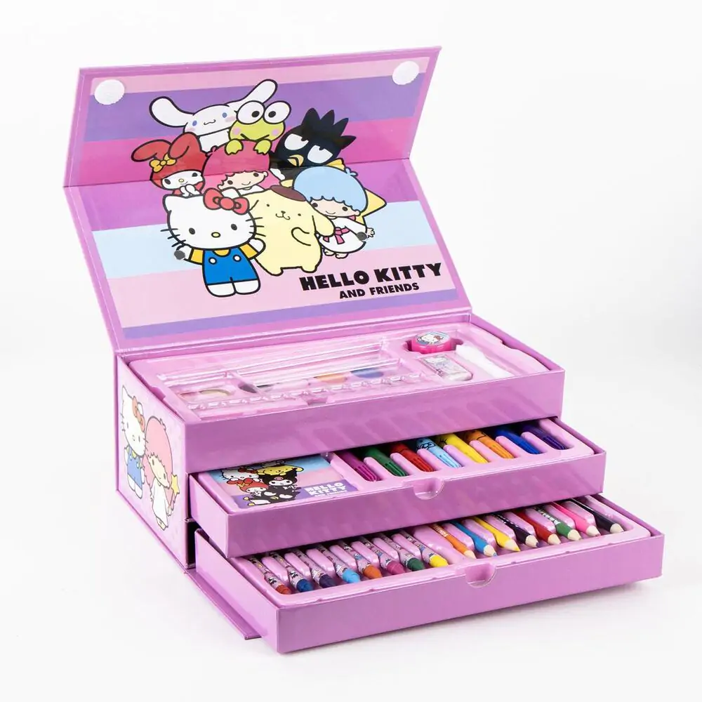 Hello Kitty színező írószer csomag termékfotó