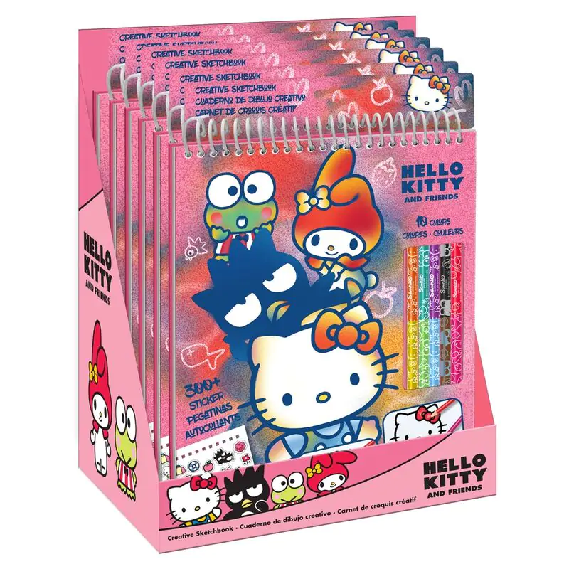 Hello Kitty Bleistift Malset termékfotó