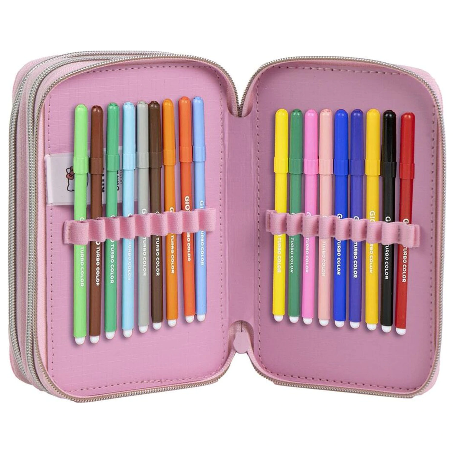 Hello Kitty tripla töltött tolltartó termékfotó