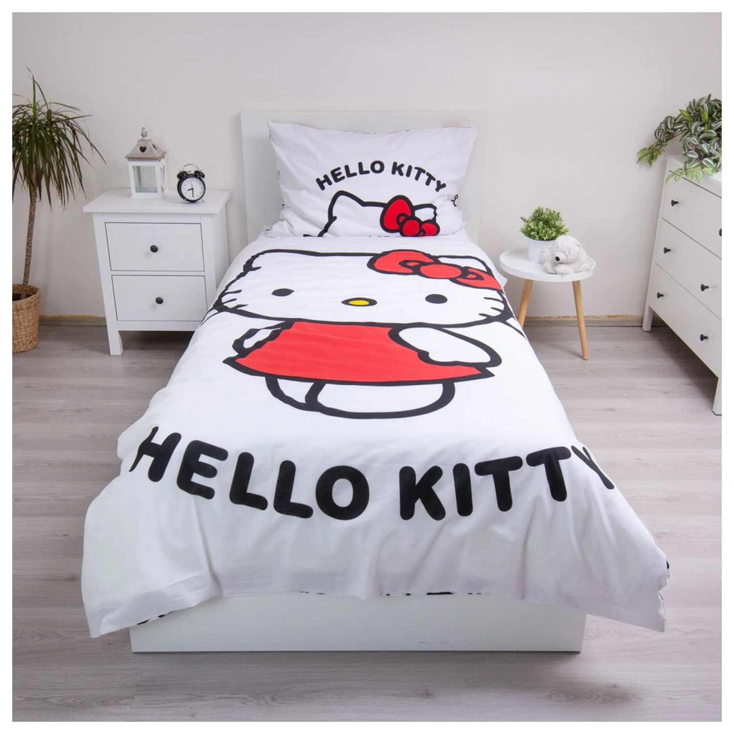 Hello Kitty White ágyneműhuzat  termékfotó