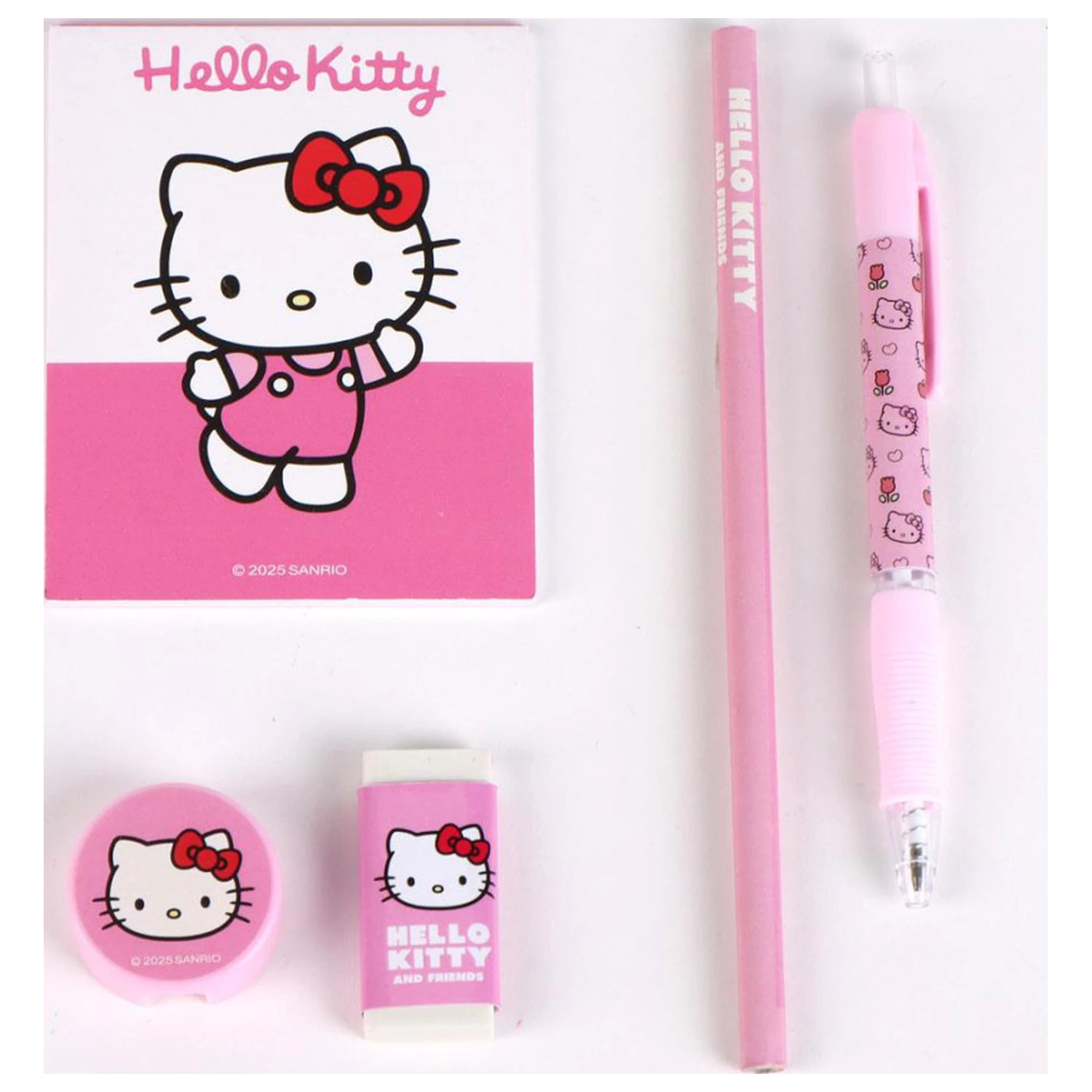 Hello Kitty White plüss töltött tolltartó termékfotó