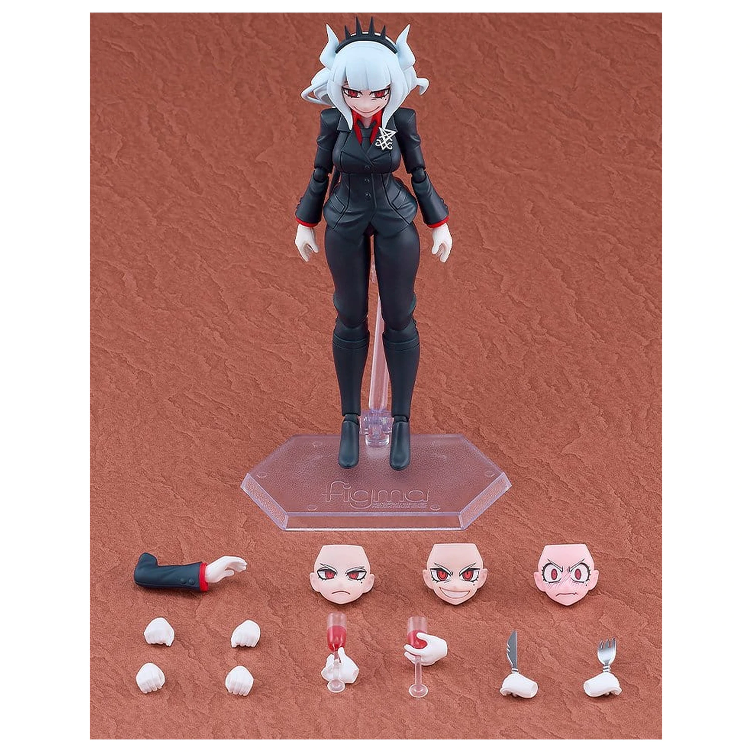 Helltaker Figma akciófigura Lucifer 15 cm termékfotó