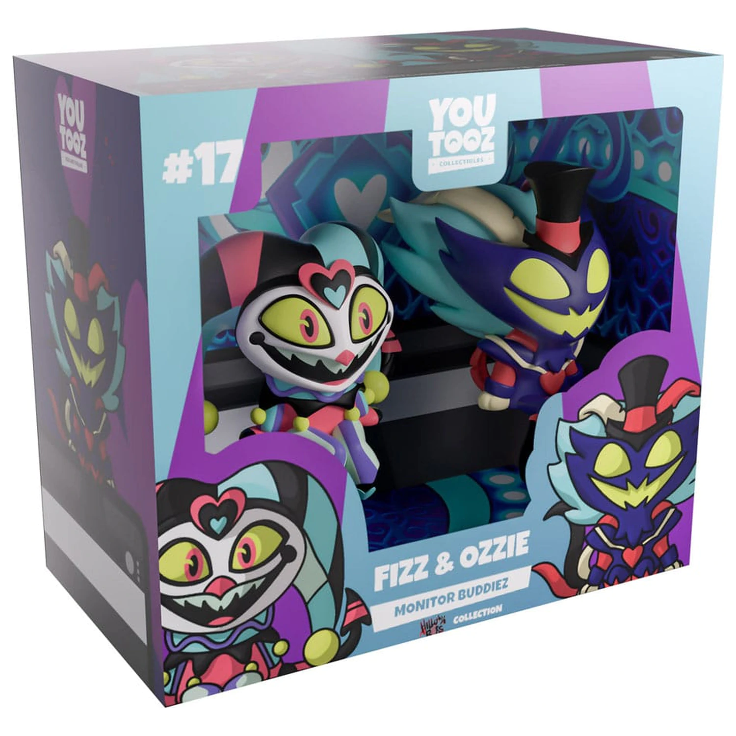 Helluva Boss Vinyl figurák Fizz & Ozzie Monitor Buddiez        termékfotó